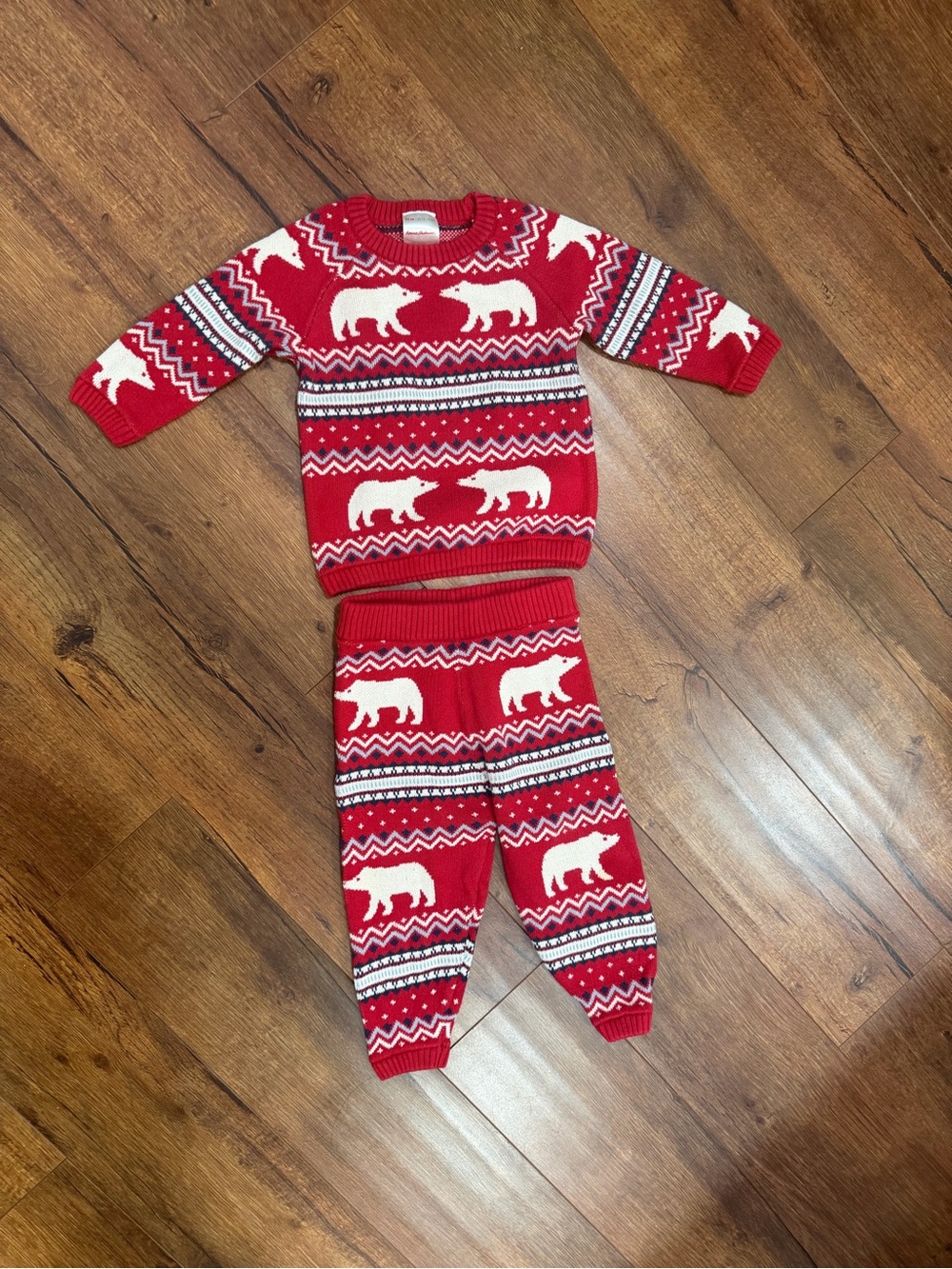 Hanna Andersson Baby Holiday Sweater Set